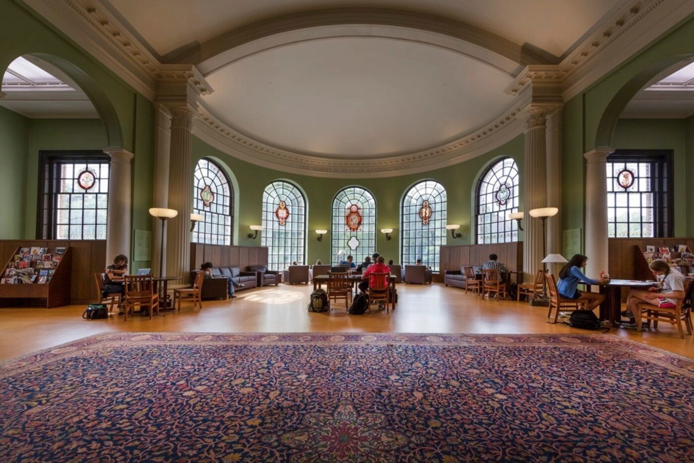 The Central Library reading room